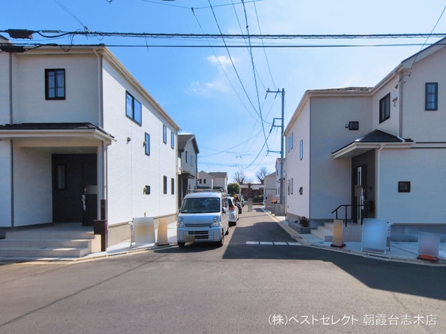 埼玉県新座市石神４丁目の新築戸建て外構写真 2026年3月16日撮影