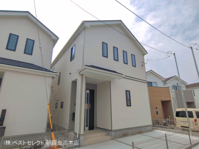 埼玉県新座市石神４丁目の新築戸建て完成写真 2026年4月12日撮影