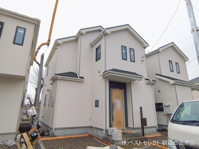 埼玉県新座市石神４丁目の新築戸建て外構写真 2026年2月24日撮影