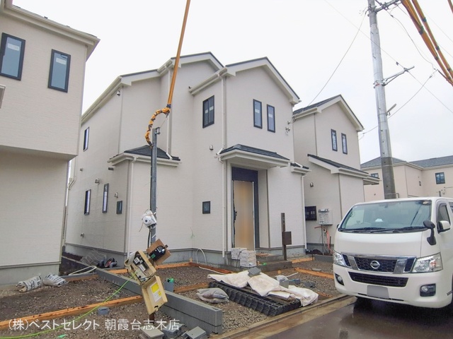 埼玉県新座市石神４丁目の新築戸建て外構写真 2026年2月24日撮影