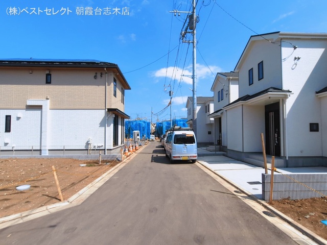 埼玉県新座市石神４丁目の新築戸建て外構写真 2026年3月16日撮影