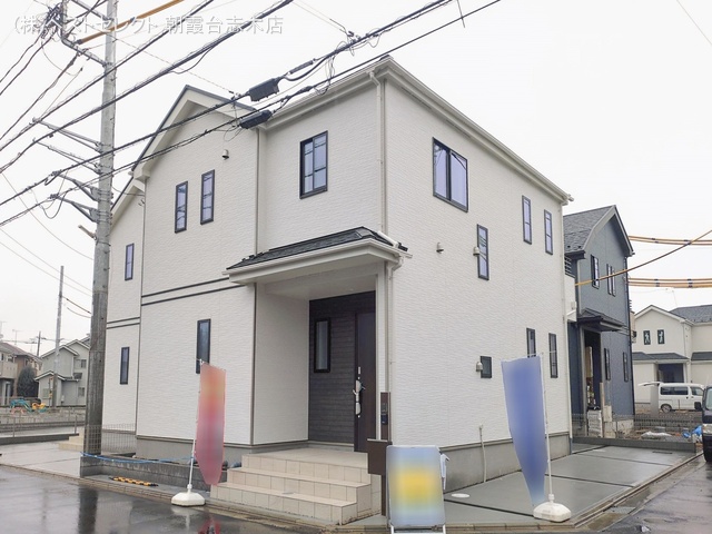 埼玉県新座市石神４丁目の新築戸建て外構写真 2026年2月24日撮影