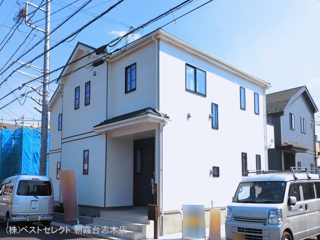 埼玉県新座市石神４丁目の新築戸建て外構写真 2026年3月16日撮影