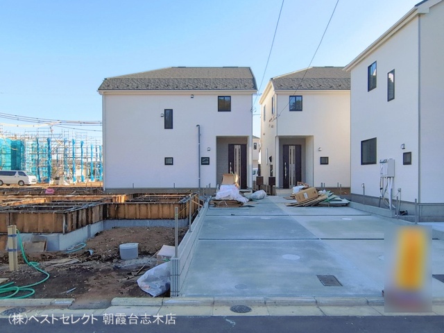 埼玉県新座市石神４丁目の新築戸建て完成写真 2026年2月18日撮影