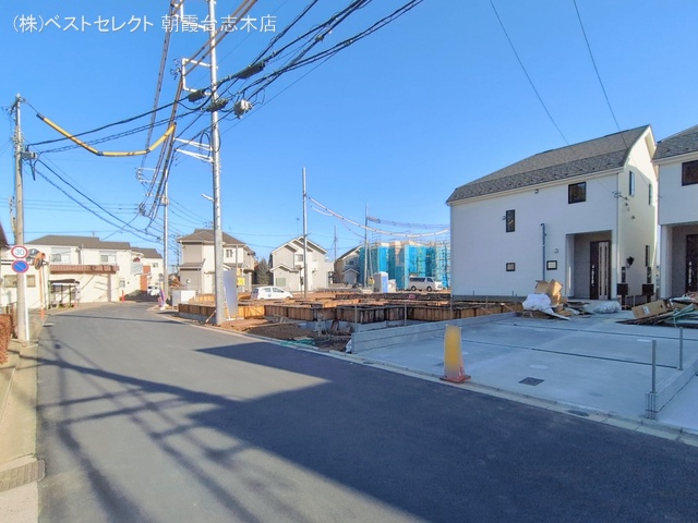 埼玉県新座市石神４丁目の新築戸建て完成写真 2026年2月18日撮影