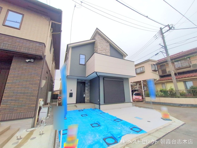 埼玉県朝霞市根岸台２丁目の新築戸建て完成写真 2025年12月2日撮影