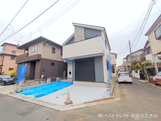 埼玉県朝霞市根岸台２丁目の新築戸建て完成写真 2025年12月2日撮影