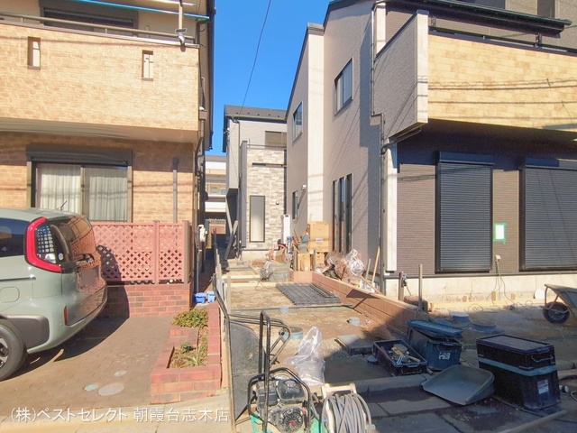 埼玉県志木市幸町１丁目の新築戸建て外構写真 2026年1月7日撮影