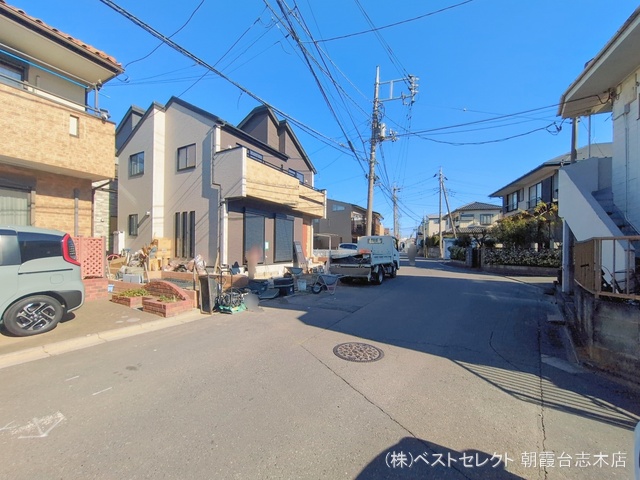 埼玉県志木市幸町１丁目の新築戸建て外構写真 2026年1月7日撮影