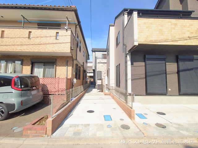 埼玉県志木市幸町1丁目の新築戸建て完成写真 2026年2月4日撮影