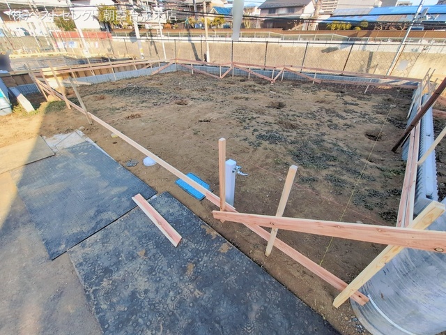 埼玉県朝霞市膝折町３丁目の新築戸建て更地・土地写真 2026年1月29日撮影