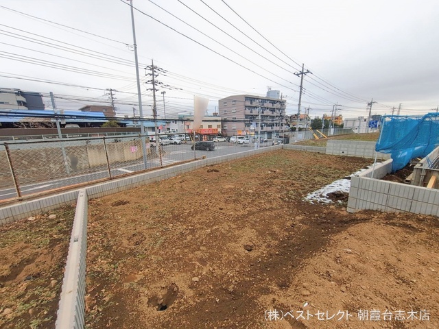 埼玉県朝霞市膝折町３丁目の新築戸建て更地・土地写真 2026年1月6日撮影