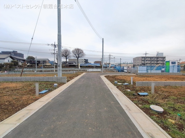 埼玉県朝霞市膝折町３丁目の新築戸建て更地・土地写真 2026年1月6日撮影