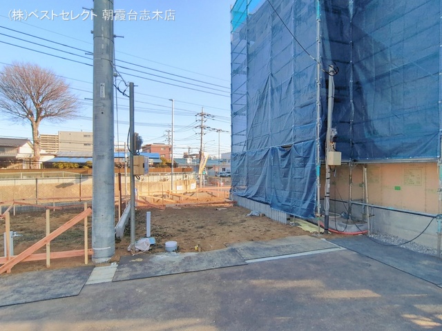 埼玉県朝霞市膝折町３丁目の新築戸建て更地・土地写真 2026年1月29日撮影