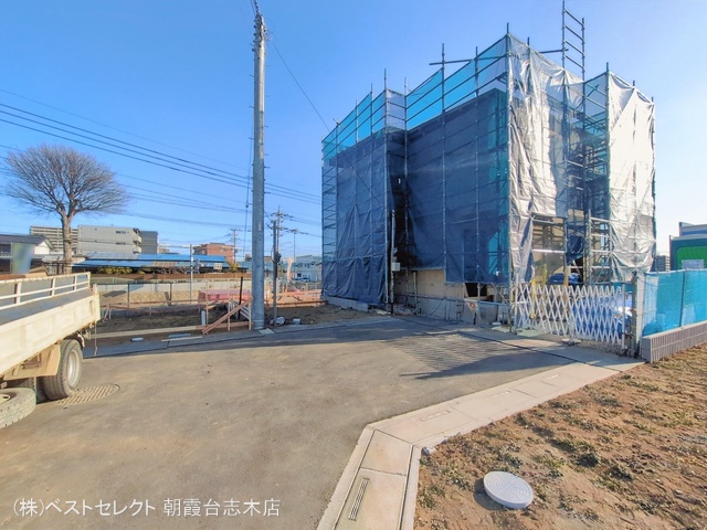 埼玉県朝霞市膝折町３丁目の新築戸建て更地・土地写真 2026年1月29日撮影
