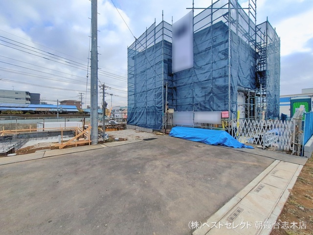 埼玉県朝霞市膝折町３丁目の新築戸建て基礎写真 2026年2月17日撮影