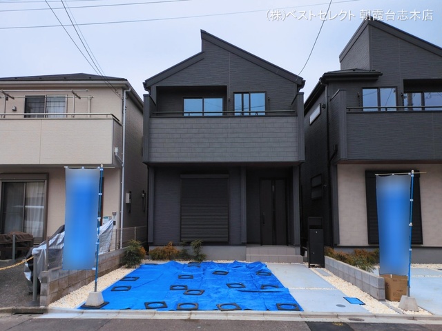 埼玉県新座市新堀１丁目の新築戸建て完成写真 2026年3月5日撮影