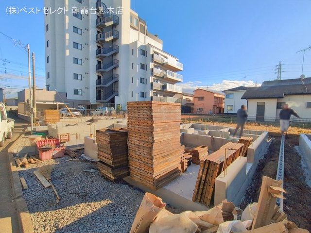 埼玉県朝霞市仲町１丁目の新築戸建て基礎写真 2026年1月20日撮影