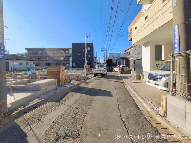 埼玉県朝霞市仲町１丁目の新築戸建て基礎写真 2026年1月20日撮影
