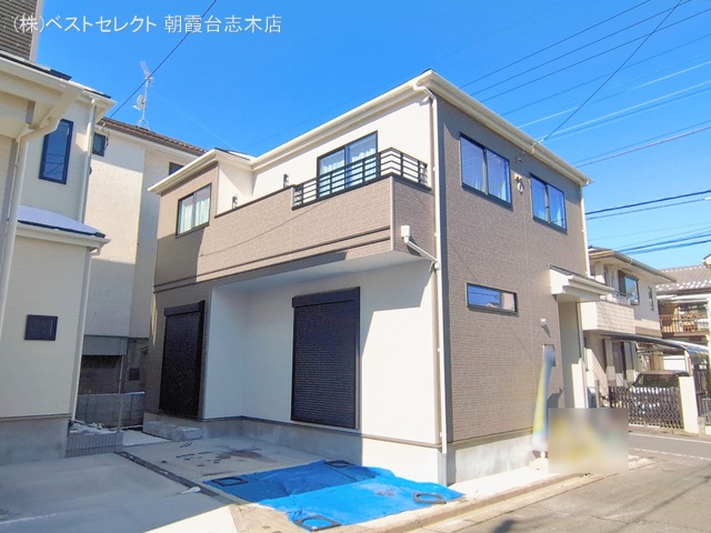 埼玉県新座市栄５丁目の新築戸建て完成写真 2026年2月8日撮影