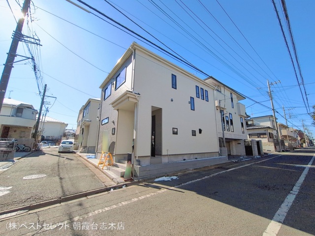 埼玉県新座市栄５丁目の新築戸建て完成写真 2026年2月8日撮影