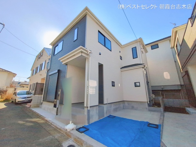 埼玉県新座市栄５丁目の新築戸建て完成写真 2026年1月12日撮影