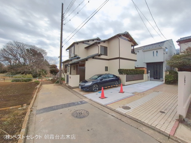 埼玉県朝霞市根岸台8丁目の新築戸建て完成写真 2026年2月11日撮影