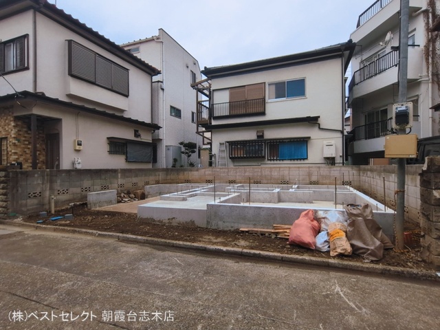 埼玉県新座市新座2丁目の新築戸建て基礎写真 2026年3月5日撮影