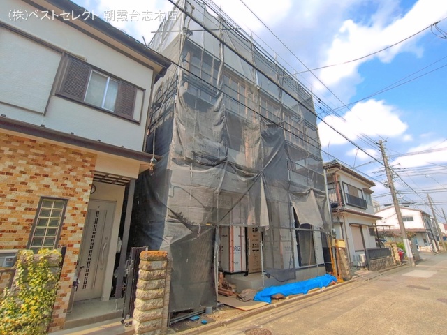 埼玉県新座市新座２丁目の新築戸建てシート写真 2026年3月29日撮影