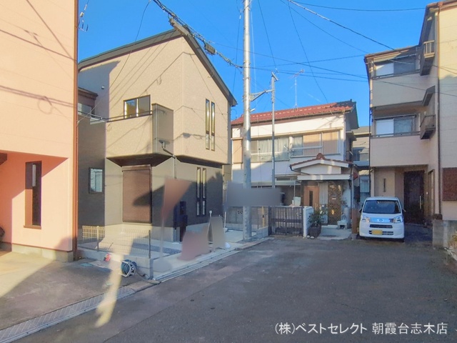 埼玉県志木市中宗岡2丁目の新築戸建て完成写真 2026年2月18日撮影