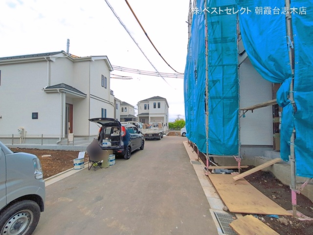 埼玉県新座市石神４丁目の新築戸建て外構写真 2026年4月27日撮影