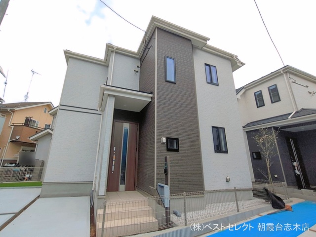 埼玉県新座市石神４丁目の新築戸建て外構写真 2026年4月27日撮影