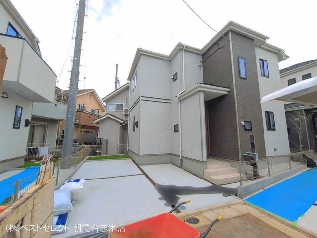 埼玉県新座市石神４丁目の新築戸建て外構写真 2026年4月27日撮影