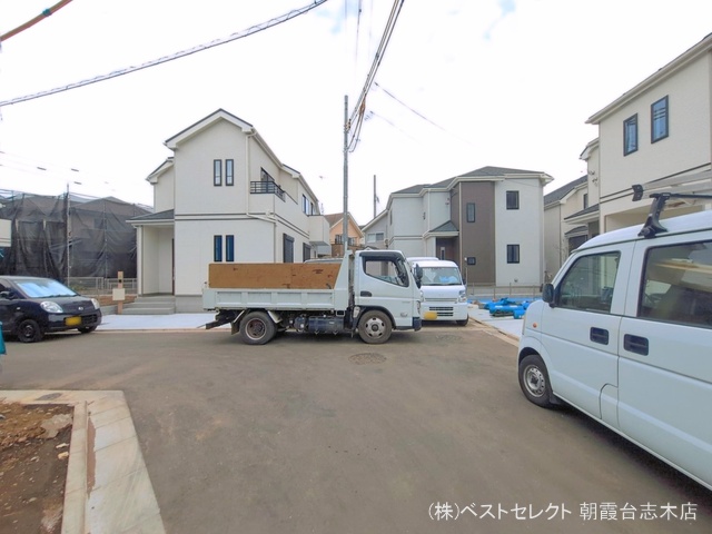 埼玉県新座市石神４丁目の新築戸建て外構写真 2026年4月27日撮影