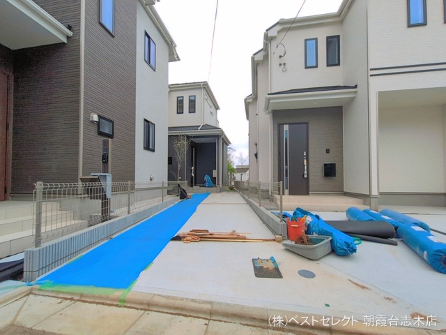 埼玉県新座市石神４丁目の新築戸建て外構写真 2026年4月27日撮影