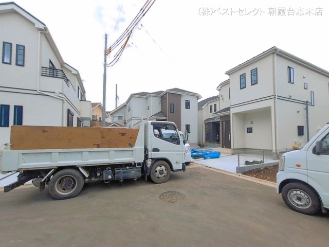 埼玉県新座市石神４丁目の新築戸建て外構写真 2026年4月27日撮影