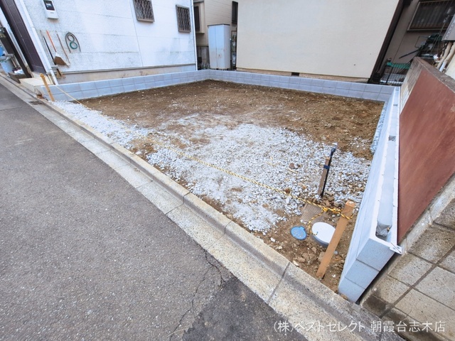 埼玉県和光市新倉2丁目の新築戸建て更地・土地写真 2026年3月1日撮影