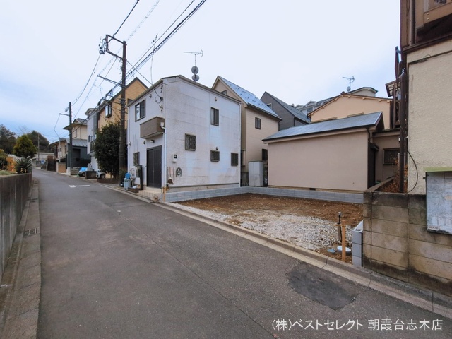 埼玉県和光市新倉2丁目の新築戸建て更地・土地写真 2026年3月1日撮影