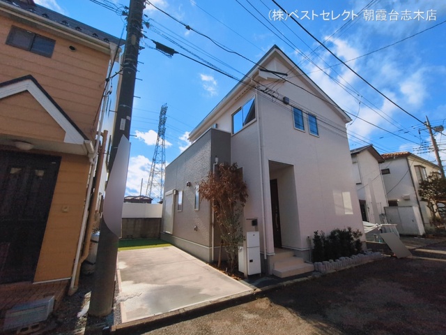 埼玉県志木市中宗岡3丁目の新築戸建て完成写真 2026年3月9日撮影