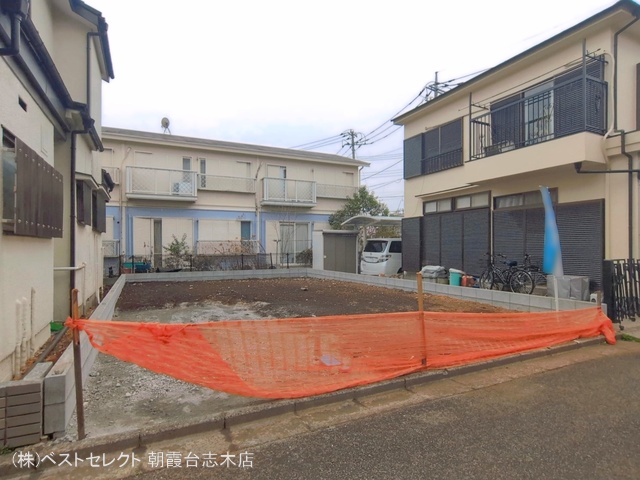 埼玉県新座市石神４丁目の新築戸建て更地・土地写真 2026年3月22日撮影