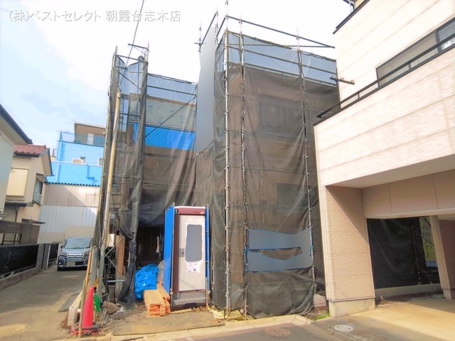 埼玉県新座市新堀１丁目の新築戸建て上棟写真 2026年3月29日撮影