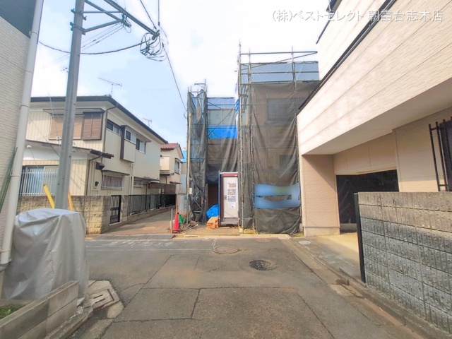 埼玉県新座市新堀１丁目の新築戸建て上棟写真 2026年3月29日撮影