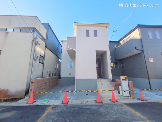 千葉県市川市原木４丁目の新築戸建て完成写真 2025年12月14日撮影