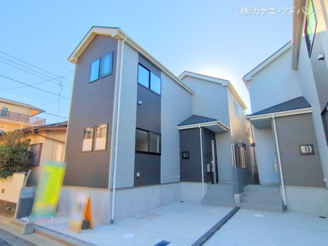 千葉県市川市原木４丁目の新築戸建て完成写真 2025年12月7日撮影