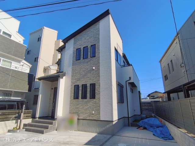 千葉県市川市稲荷木３丁目の新築戸建て完成写真 2026年1月21日撮影