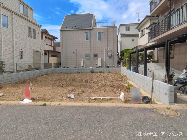 千葉県市川市南行徳２丁目の新築戸建て更地・土地写真 2026年4月14日撮影