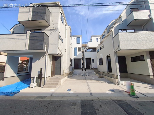 千葉県市川市福栄１丁目の新築戸建て完成写真 2026年1月14日撮影