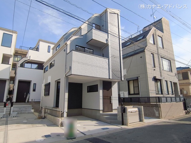 千葉県市川市福栄1丁目の新築戸建て完成写真 2026年1月14日撮影