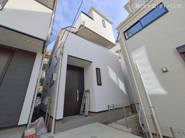 千葉県市川市福栄１丁目の新築戸建て完成写真 2026年1月14日撮影