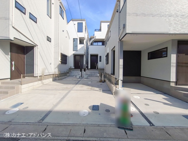 千葉県市川市福栄１丁目の新築戸建て完成写真 2026年1月14日撮影